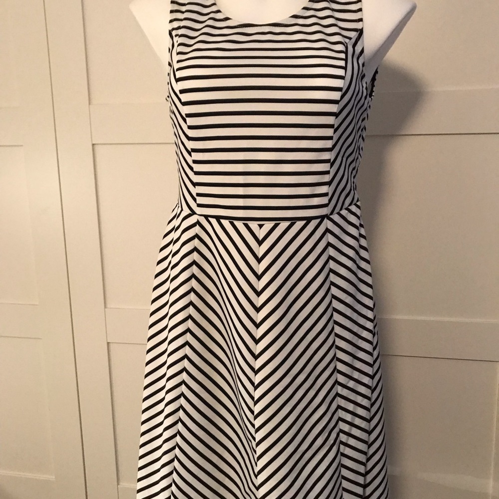 {BOGO} Pixley Striped Fit and Flare Dress